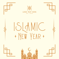 Bless Islamic New Year Instagram Post