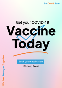 Vaccine Check Poster