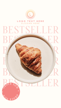 Croissant Instagram Reel example 2