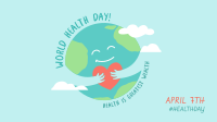 Health Day Earth Facebook Event Cover