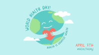 Health Day Earth Facebook Event Cover Image Preview