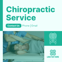 Modern Chiropractic Treatment Linkedin Post