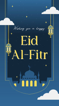 Mosque Eid Al Fitr Facebook Story