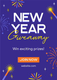 New Year Special Giveaway Poster