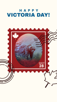 Bear Stamp Facebook Story