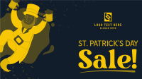 St. Patrick's Greeting Promo Sale Facebook Event Cover