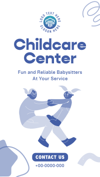 Childcare Services Modern Facebook Story