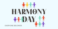 People Harmony Day Twitter Post