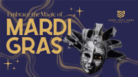 Mardi Gras Greeting Animation