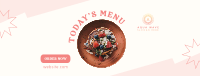 Breakfast Pancake Facebook Cover Image Preview