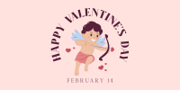 Cupid Valentines Twitter Post