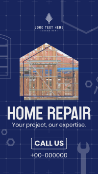 Home Repair Service Instagram Reel Image Preview