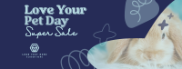 Dainty Pet Day Sale Facebook Cover