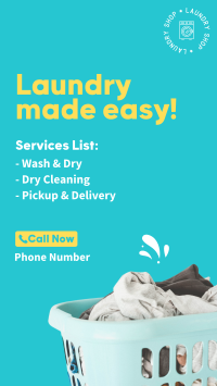 Laundry Made Easy Facebook Story