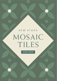 Mosaic Tiles Poster