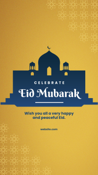 Celebrate Eid Mubarak Instagram Story