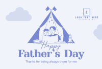 Father & Son Tent Pinterest Cover