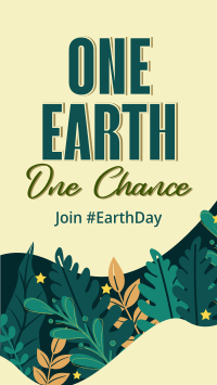 One Earth One Chance Celebrate Facebook Story