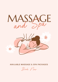 Full Massage Flyer example 1