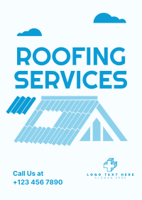 Residential Roof Repair Flyer