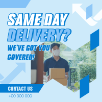 Courier Delivery Services Instagram Post Image Preview