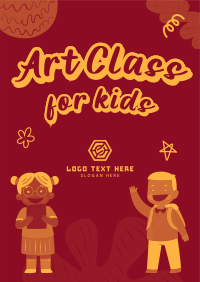 Kiddie Study with Me Poster