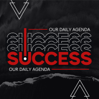 Success as Daily Agenda Instagram Post Image Preview