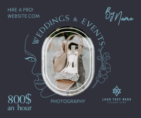 Wedding Photographer Rates Facebook Post