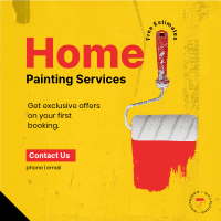 Home Paint Service Instagram Post