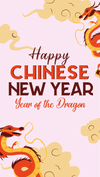 Chinese New Year Dragon TikTok Video