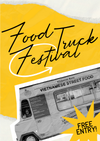 Food Truck Festival Flyer