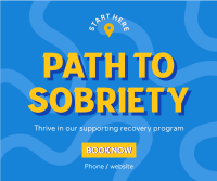 Path to Sobriety Facebook Post