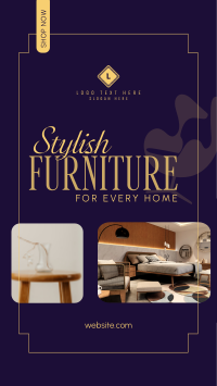 Stylish Furniture Store Facebook Story