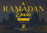 Rustic Ramadan Sale Postcard