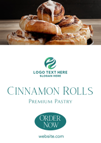 Cinnamon Rolls Elegant Poster