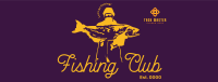 Catch & Release Fishing Club Facebook Cover Image Preview