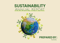 Sustainability Annual Report Postcard