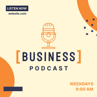Business Podcast Instagram Post