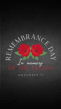 Day of Remembrance Facebook Story