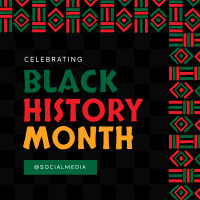 Black History Celebration Instagram Post