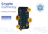 Cryptocurrency Investment Postcard