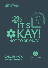 Let's Talk Mental Health Flyer