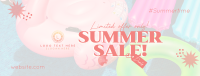 Tropical Summer Sale Facebook Cover