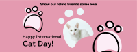 Cat Facebook Cover example 3