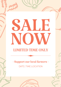Farmers Market Sale Flyer