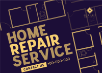 Home Repair Professional Postcard