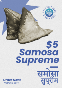 Supreme Samosa Flyer