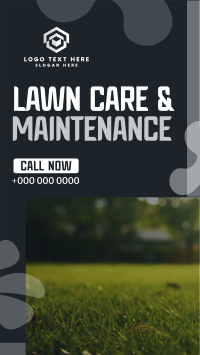 Clean Lawn Care Instagram Story