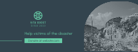 Help Disaster Victims Facebook Cover Image Preview