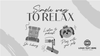 Cute Relaxation Tips Animation